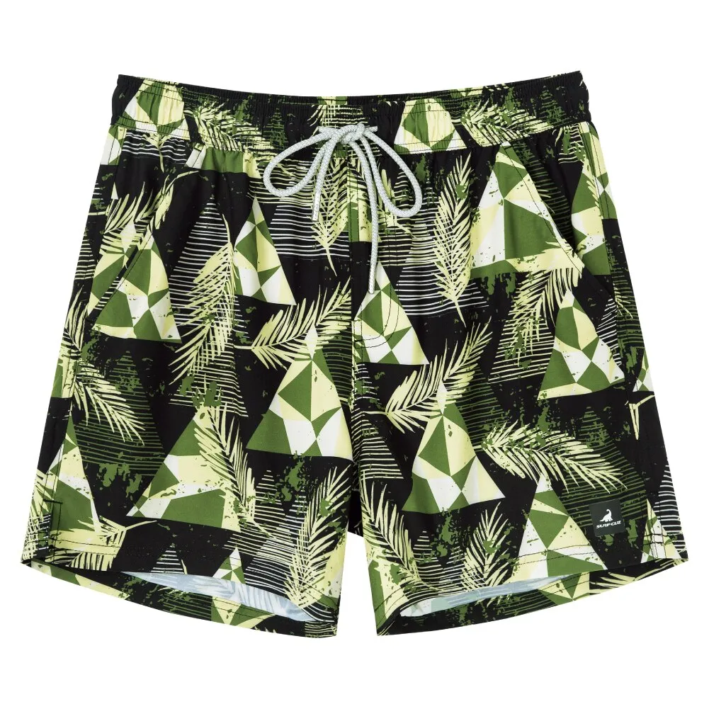 2 in 1 Stretch Gym Shorts Avocado