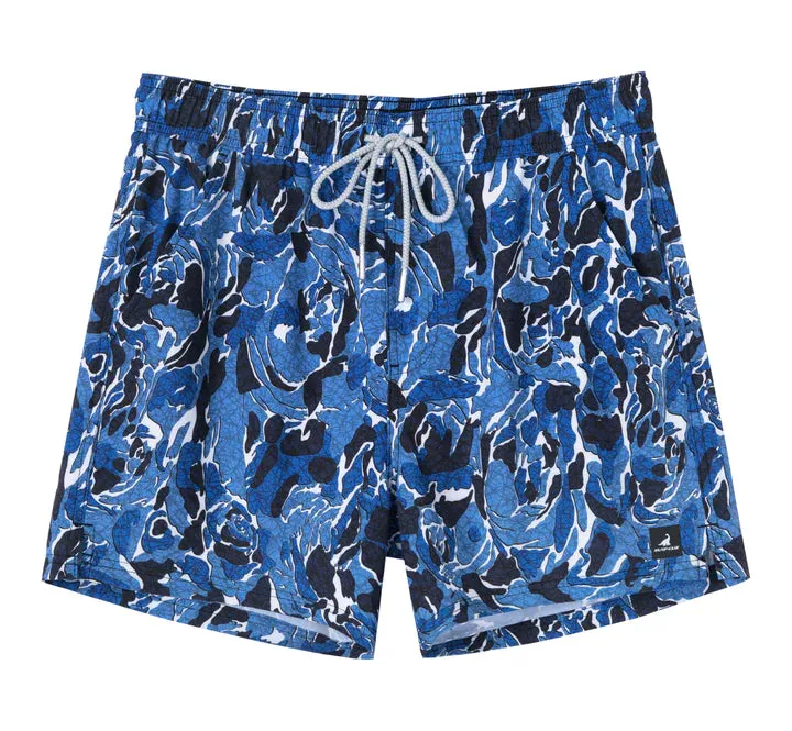 2 in 1 Stretch Gym Shorts Bluewater