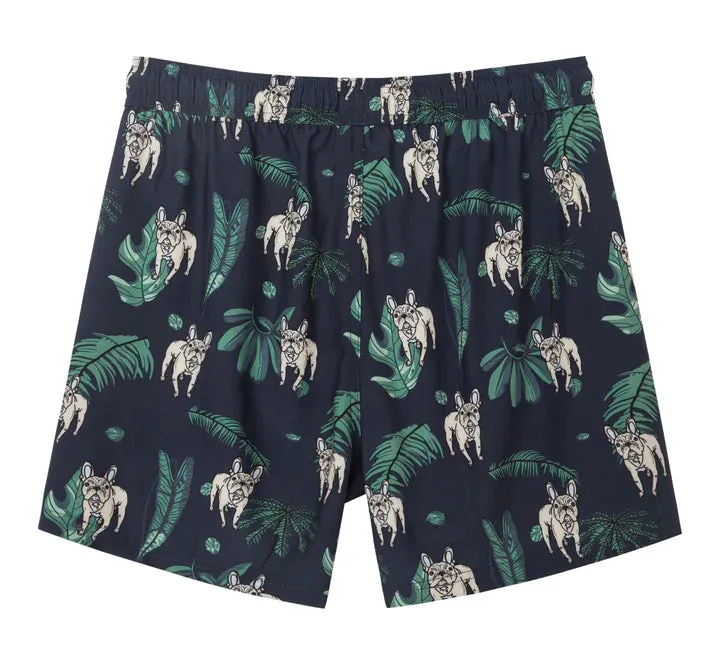 2 in 1 Stretch Gym Shorts Dog