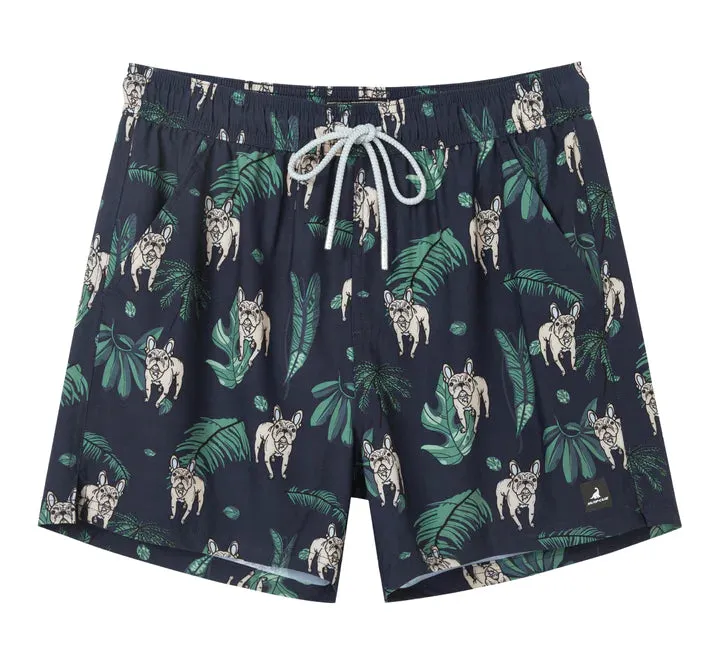2 in 1 Stretch Gym Shorts Dog