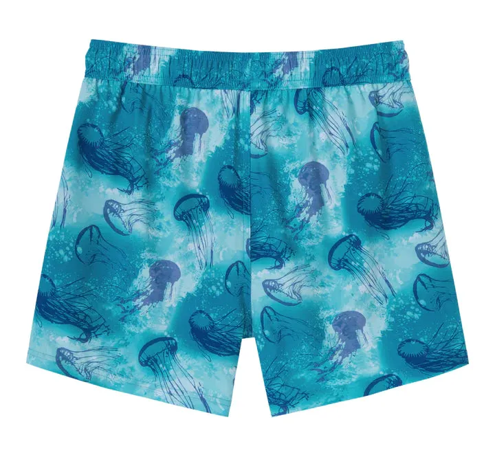 2 in 1 Stretch Gym Shorts Jellyfish