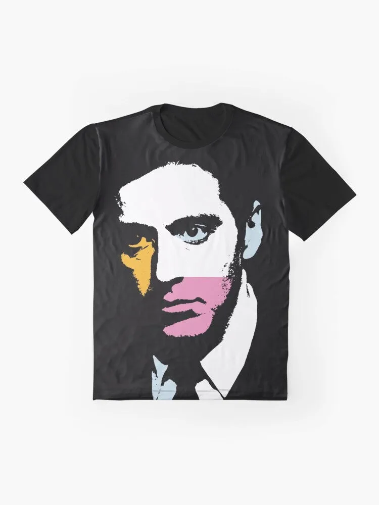 Al Pacino Pop Art Graphic T-Shirt - Iconic Actor Tee