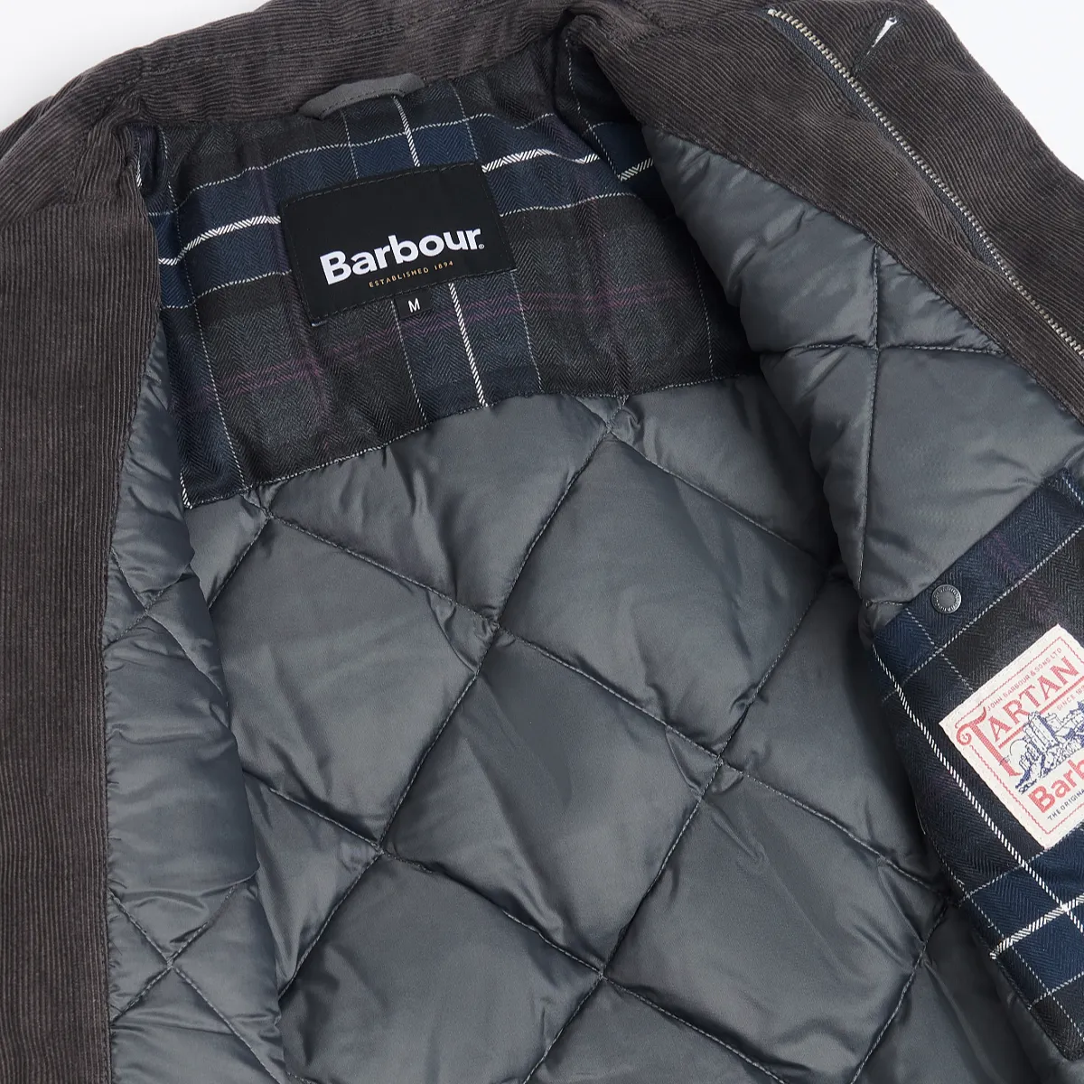 Barbour Winter Lutz Men's Waxed Jacket | Grey