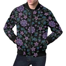 Berry Picking Bomber Jacket for Men