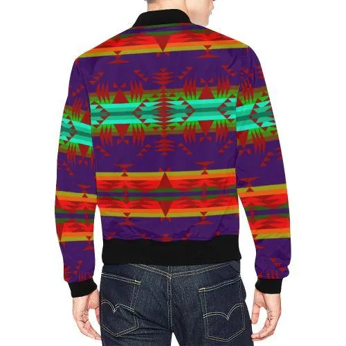 Between the Mountains Moon Shadow Sierra Bomber Jacket for Men