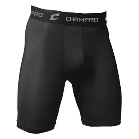 CHAMPRO COMPRESSION SHORTS-BLACK