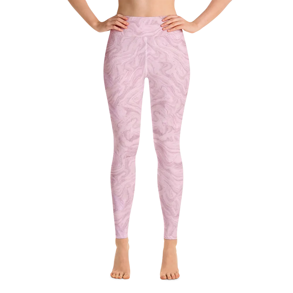 Cherry Cream Yoga Pants