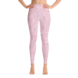 Cherry Cream Yoga Pants