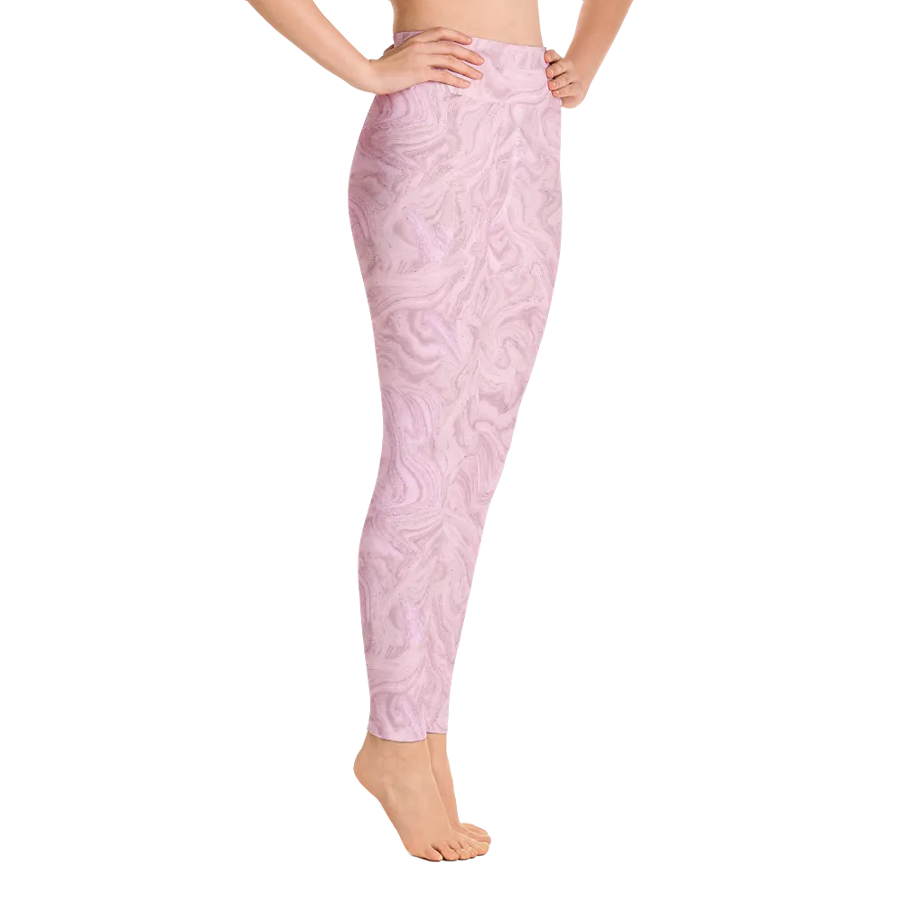 Cherry Cream Yoga Pants