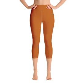 Cinnamon Capri Yoga Pants