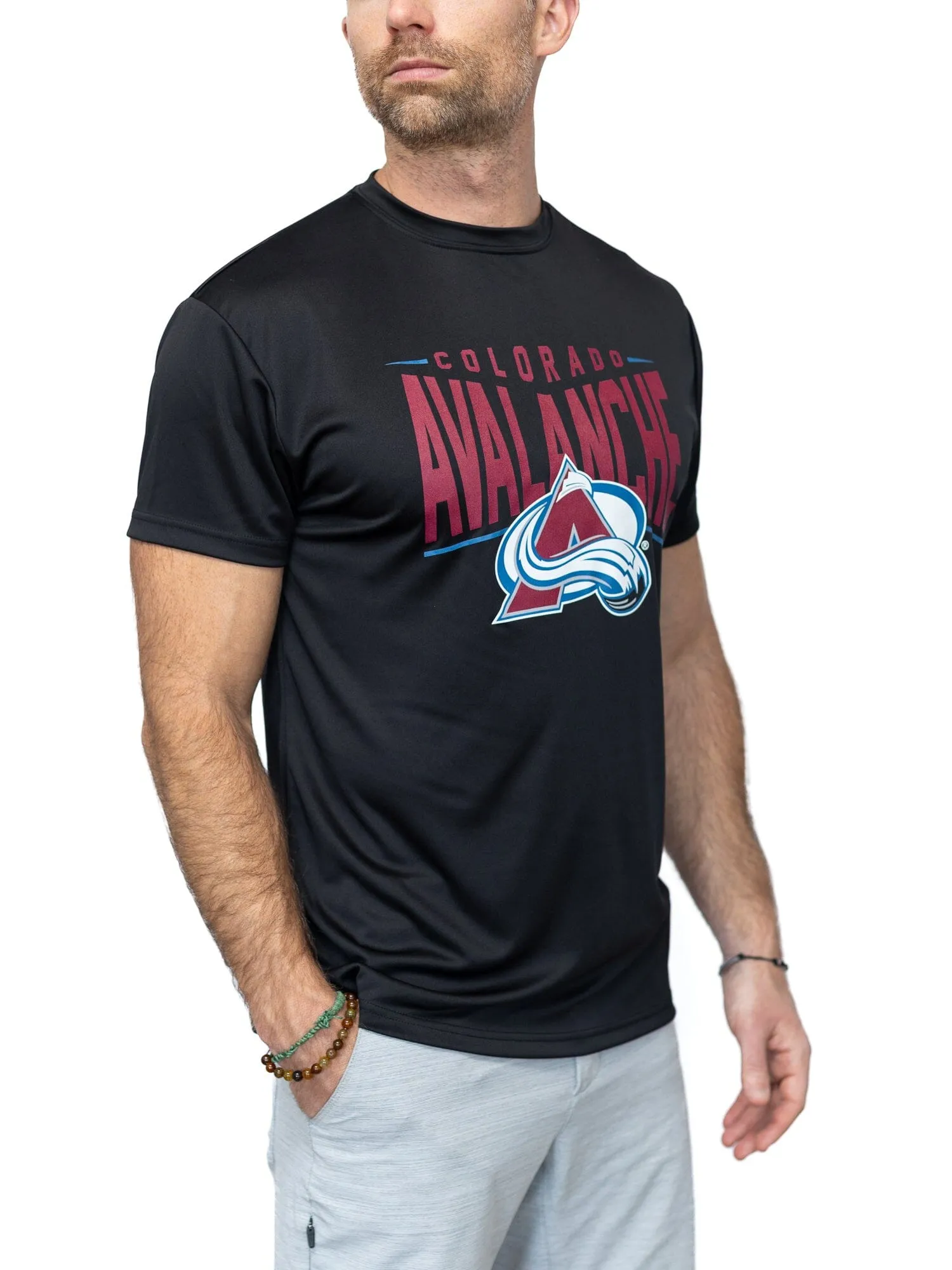 Colorado Avalanche "Full Fandom" Moisture Wicking T-Shirt