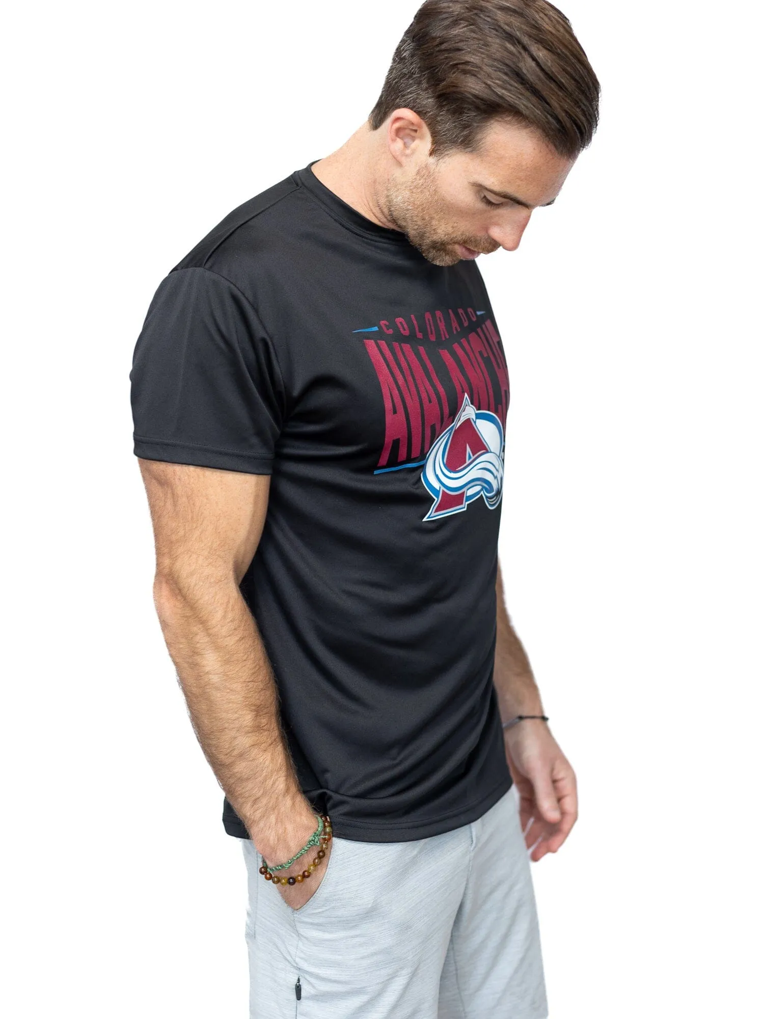 Colorado Avalanche "Full Fandom" Moisture Wicking T-Shirt
