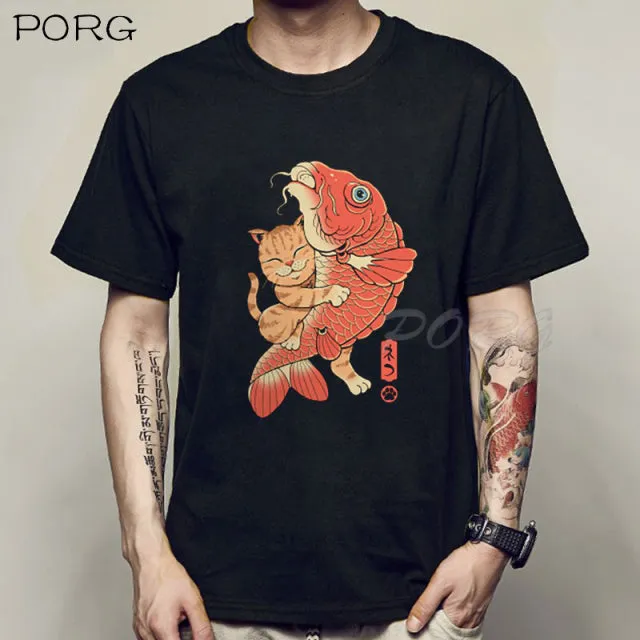 Cool Cat Graphic T-Shirt