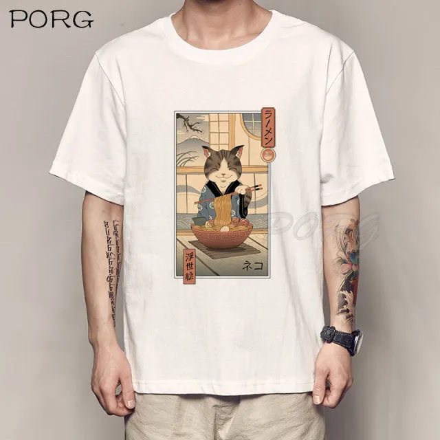 Cool Cat Graphic T-Shirt