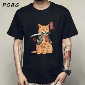 Cool Cat Graphic T-Shirt