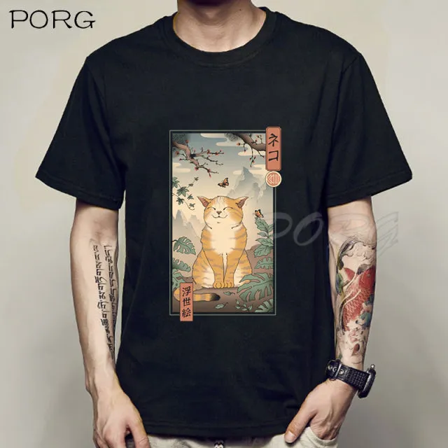 Cool Cat Graphic T-Shirt