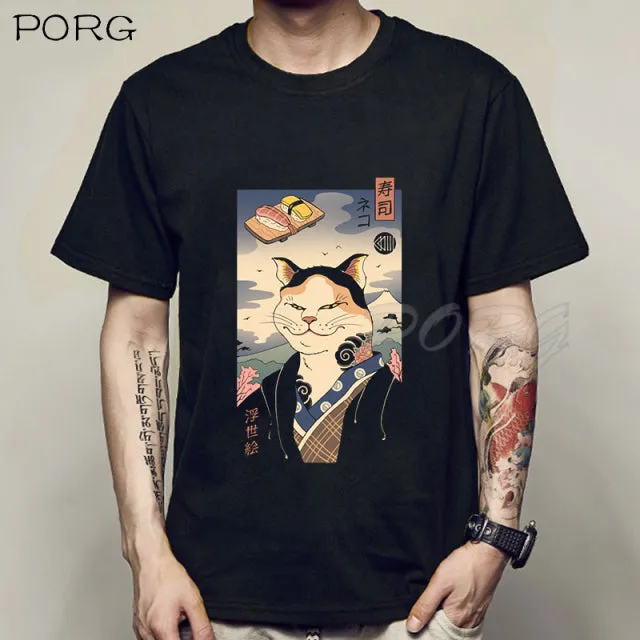 Cool Cat Graphic T-Shirt