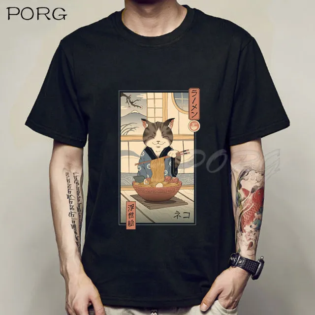 Cool Cat Graphic T-Shirt