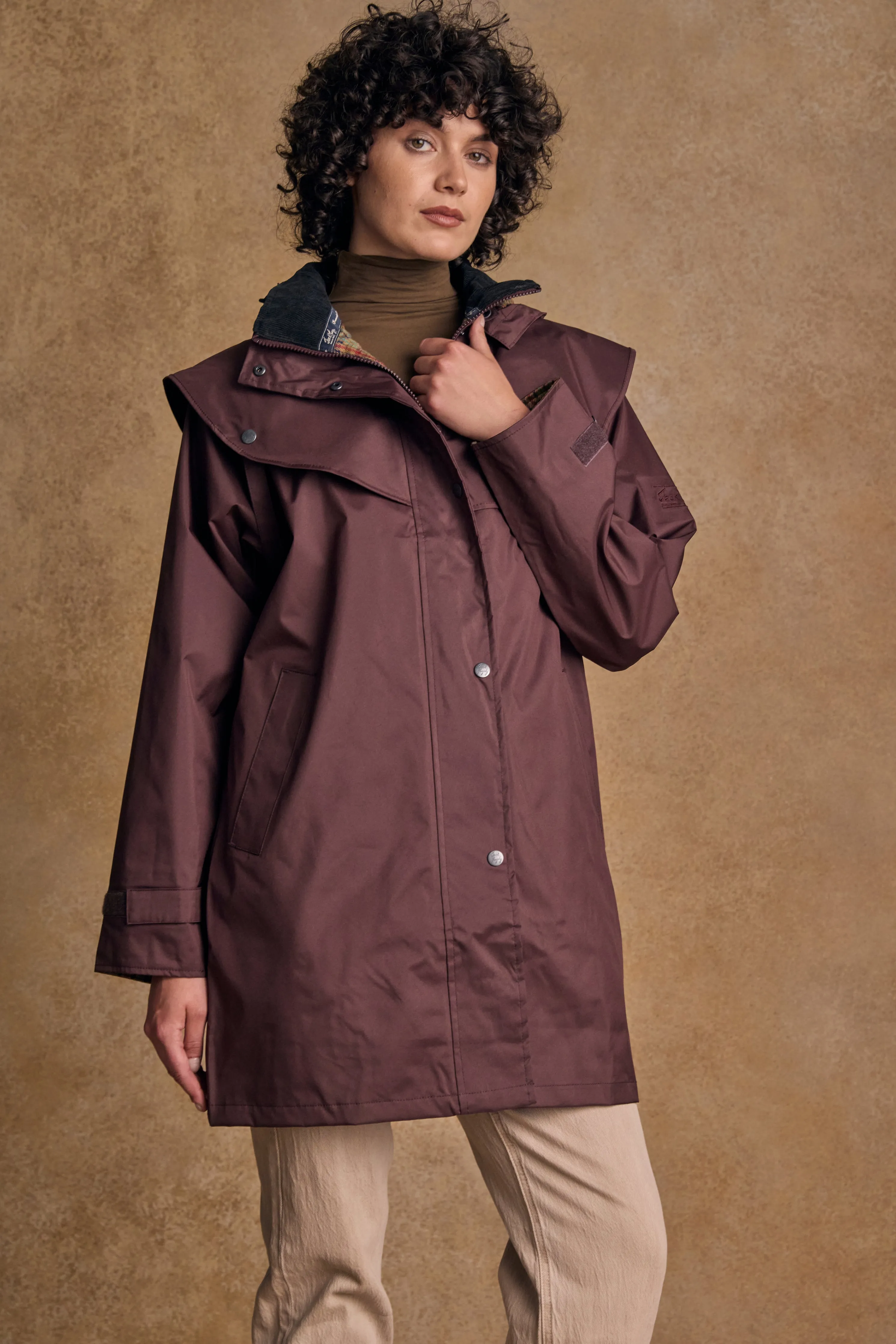 Cotswold Waterproof Jacket - Deep Claret