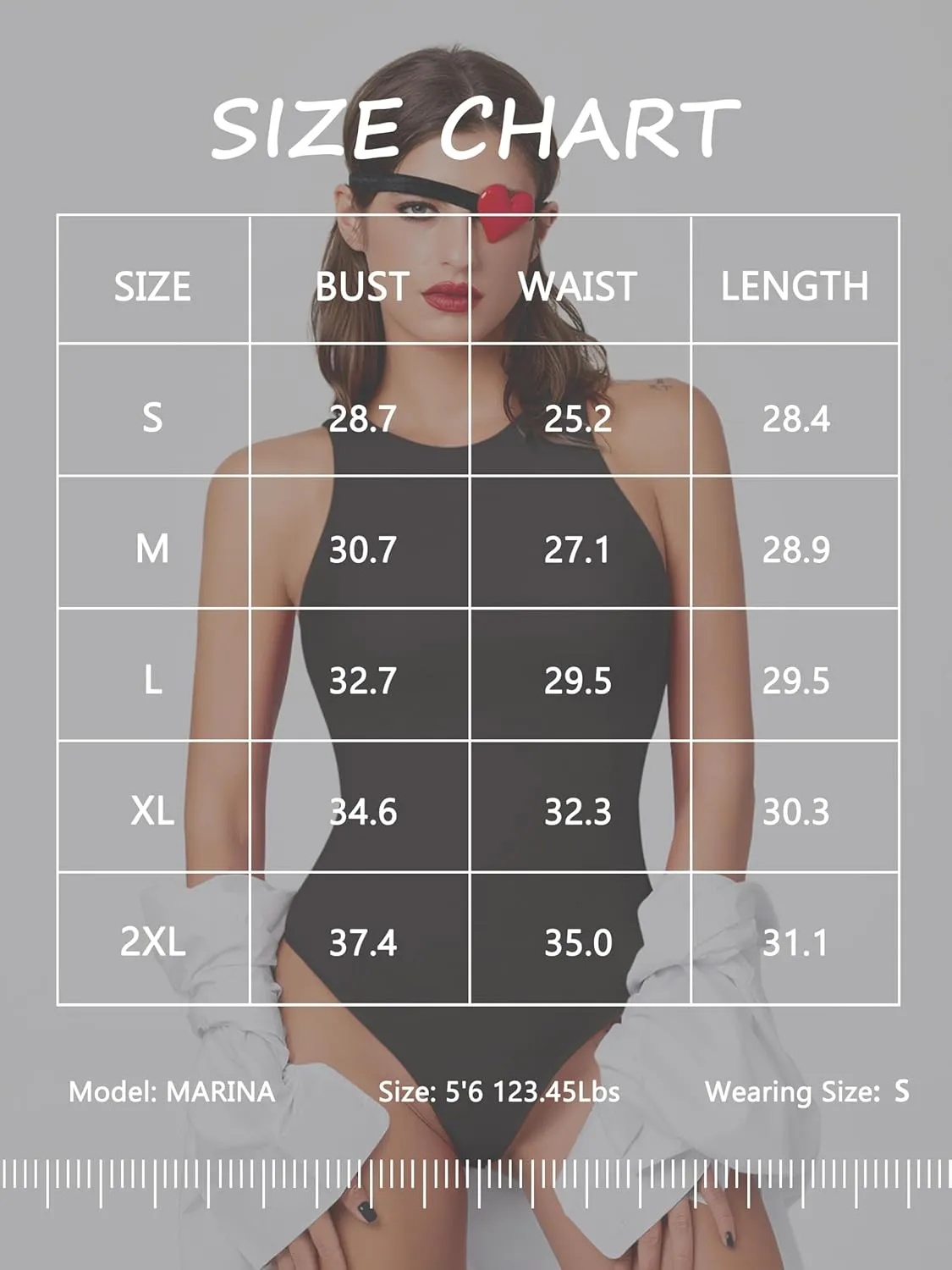 Cyanstyle Womens 3 Piece Bodysuits Sexy Sleeveless Racer Back High Neck Double Lined Bodysuit Tank Tops