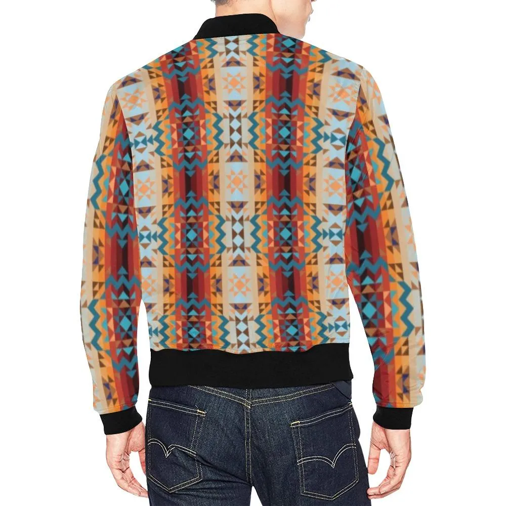 Dark Sandway Bomber Jacket for Men