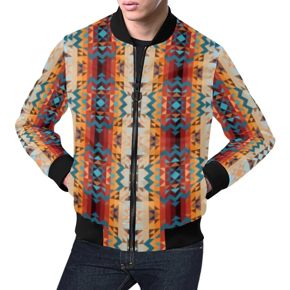 Dark Sandway Bomber Jacket for Men