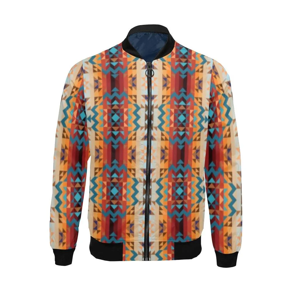 Dark Sandway Bomber Jacket for Men
