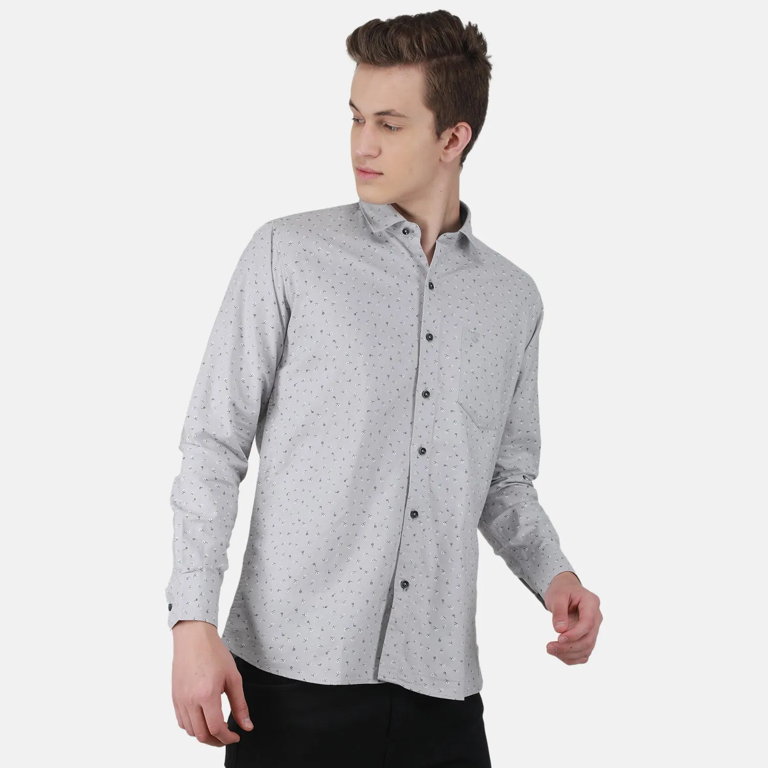 Duke Men Stardust Cotton Full Sleeve Shirt (SDO8PRO)