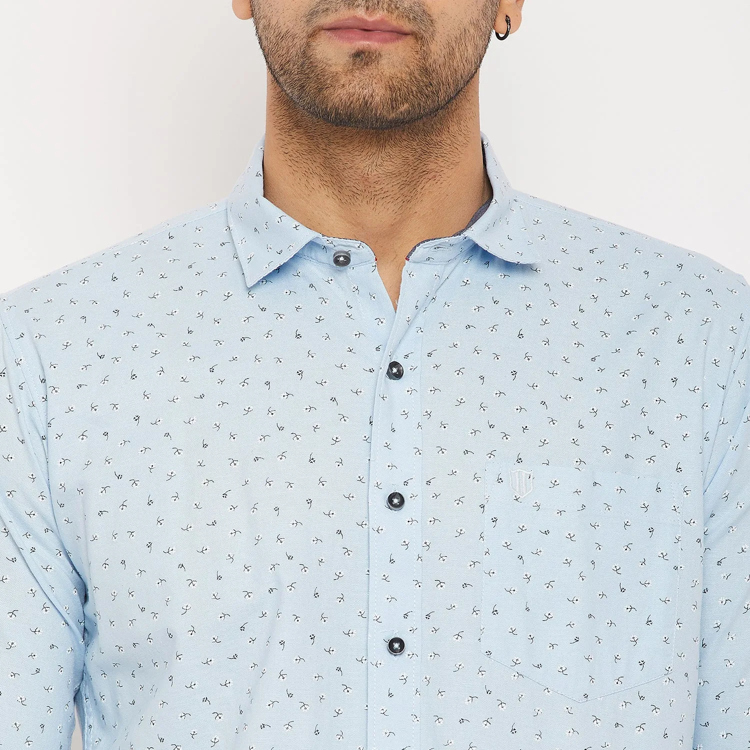 Duke Men Stardust Cotton Full Sleeve Shirt (SDO8PRO)