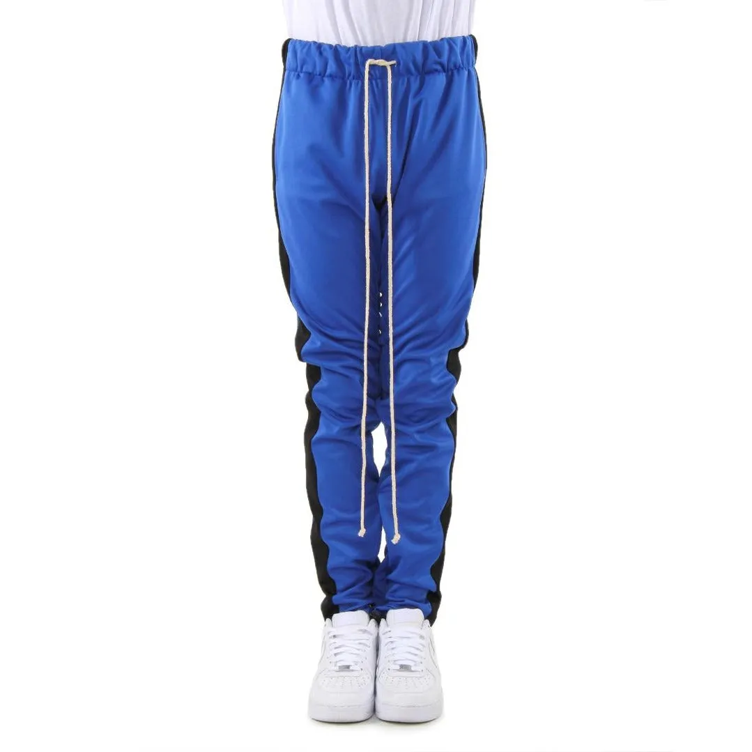 EPTM Royal Blue Track Pants w/Black Stripe