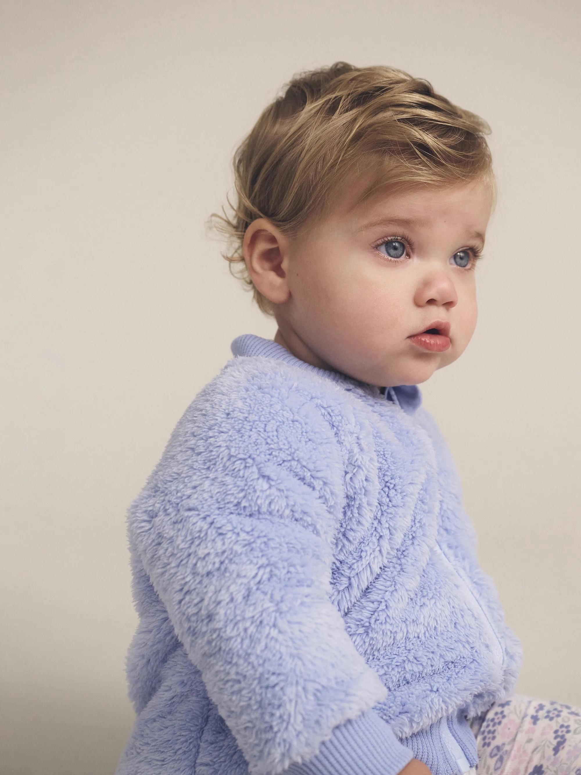 Huxbaby Butterfly Furry Jacket