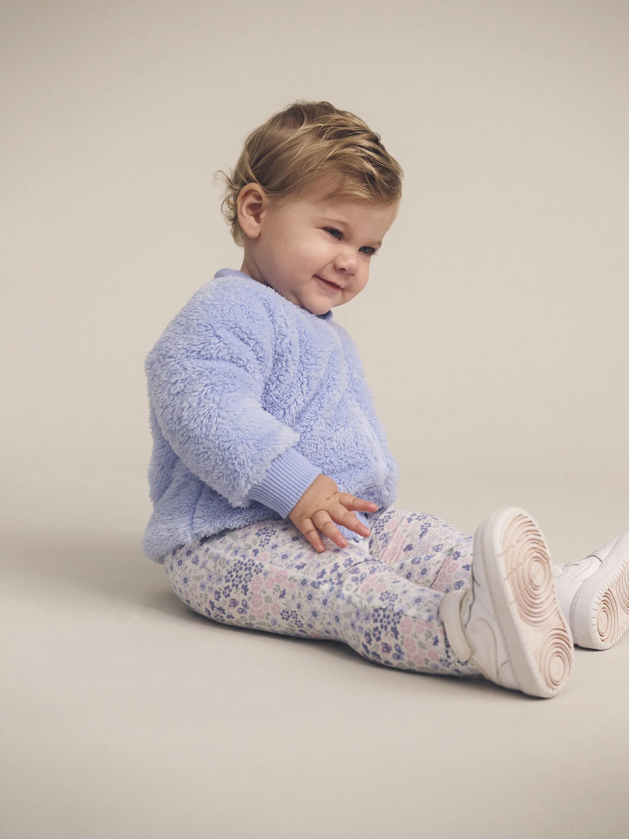 Huxbaby Butterfly Furry Jacket