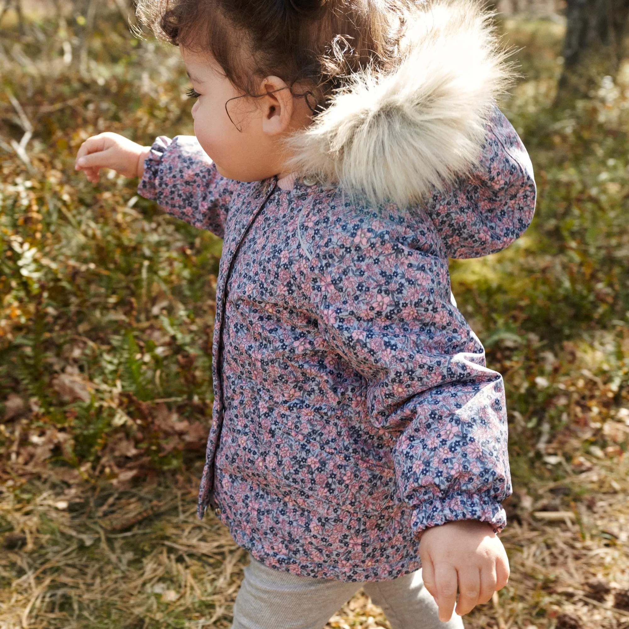 Jacket Mathilde Tech | Baby - winter flowers