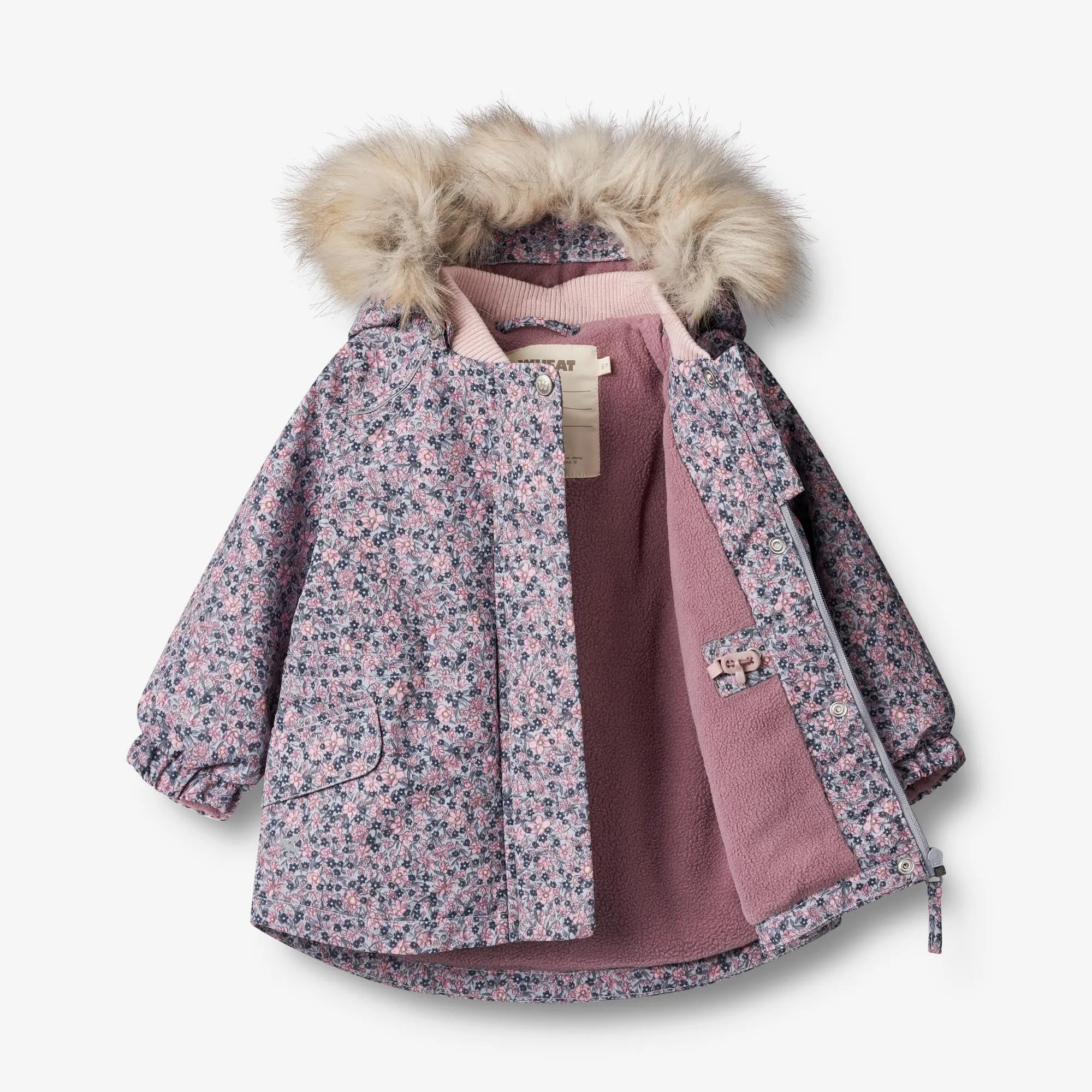 Jacket Mathilde Tech | Baby - winter flowers