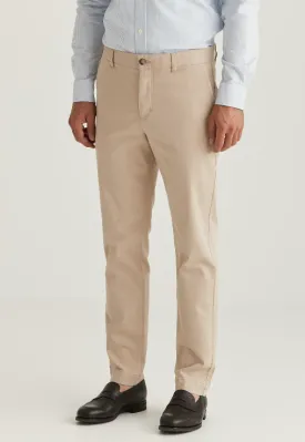 Jeffrey Brushed Chino Khaki