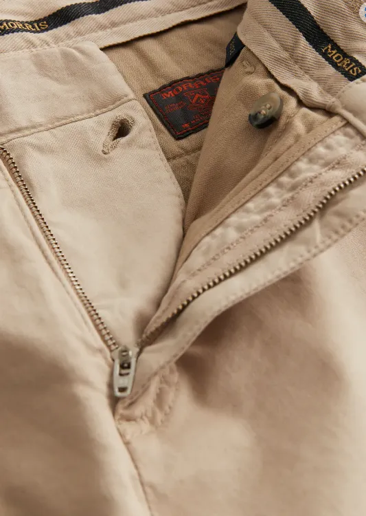 Jeffrey Brushed Chino Khaki