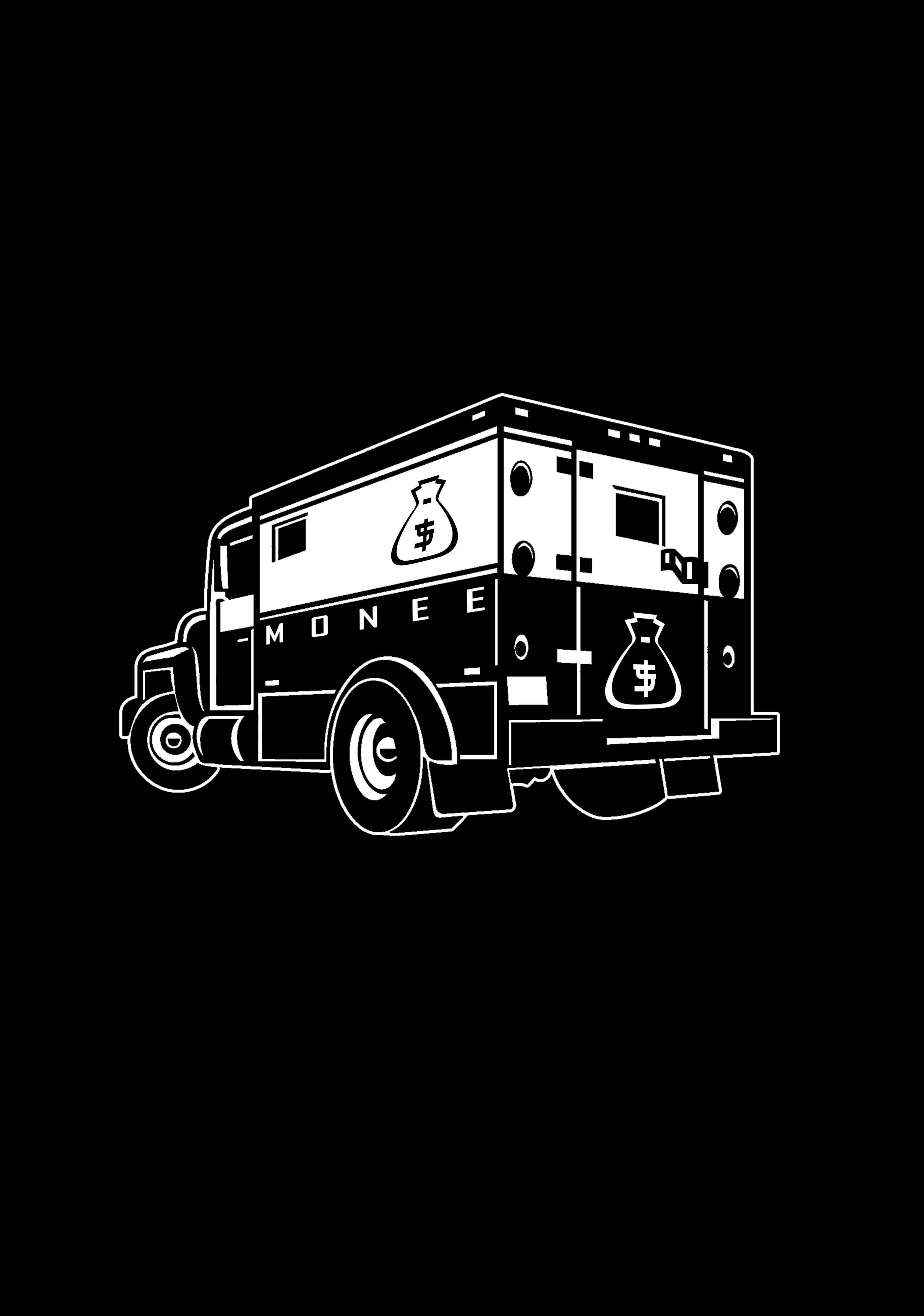 Men's Tokyo Monee Armored Truck Graphic Pullover Hoodie