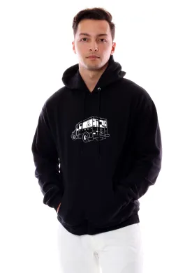 Men's Tokyo Monee Armored Truck Graphic Pullover Hoodie