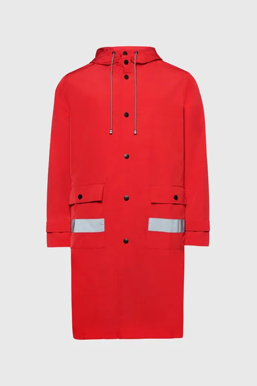 Molding History Waterproof Raincoat