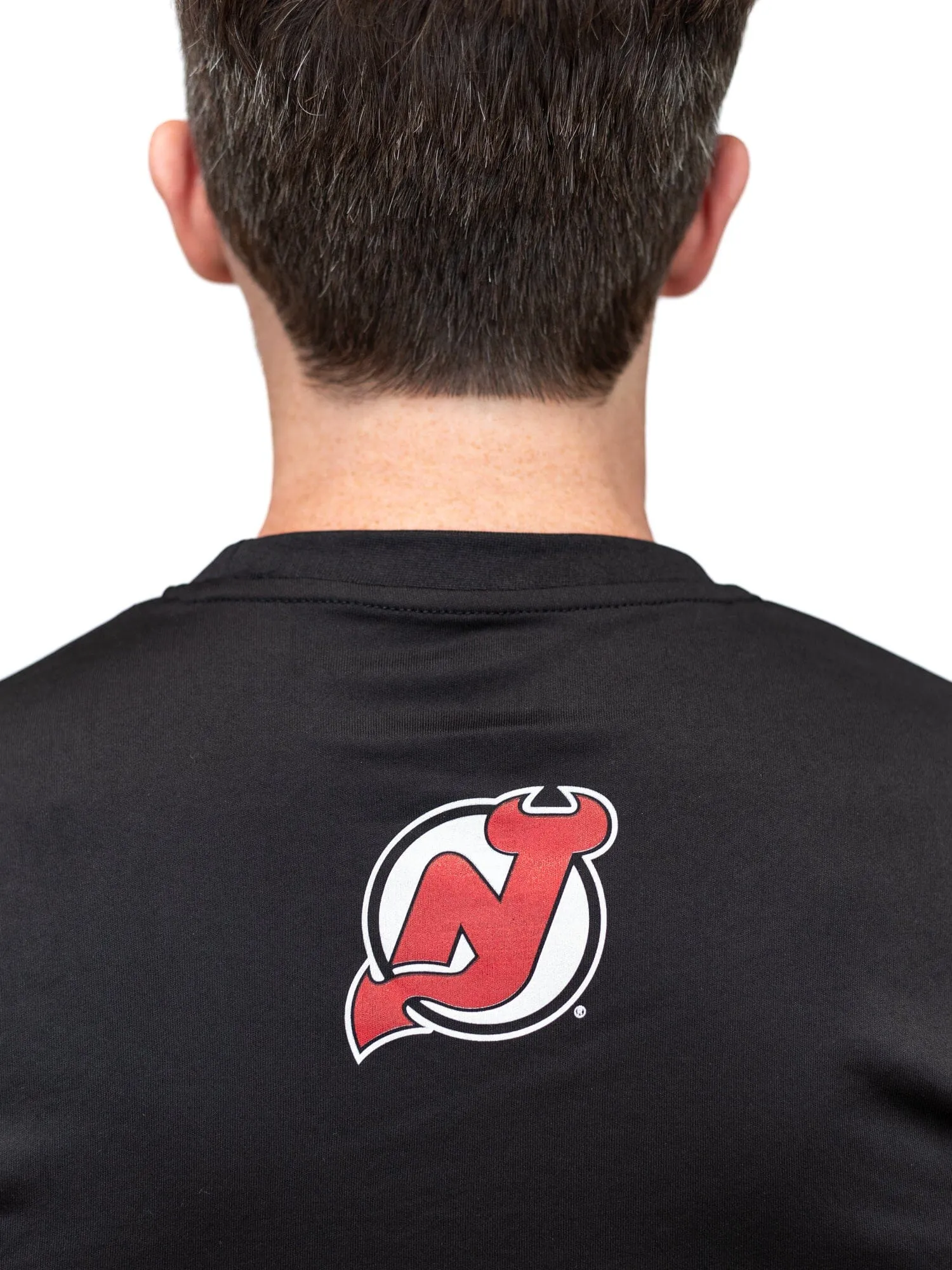 New Jersey Devils "Full Fandom" Moisture Wicking T-Shirt