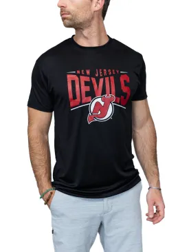 New Jersey Devils "Full Fandom" Moisture Wicking T-Shirt