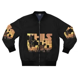 "The Mandalorian 'This is the Way' Bomber Jacket"