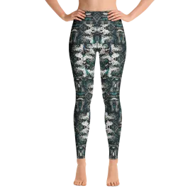 Rainforest Snakeskin Yoga Pants
