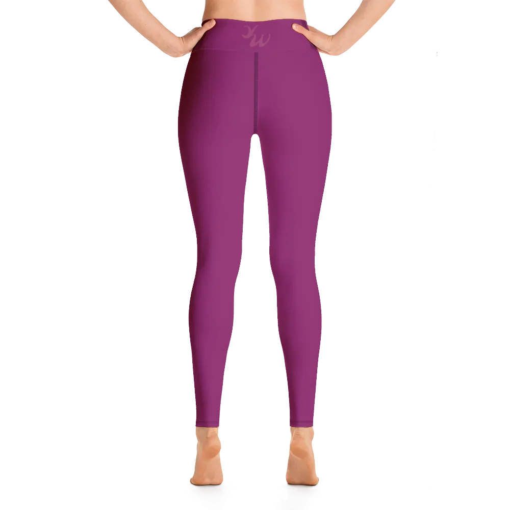 Raspberry Yoga Pants
