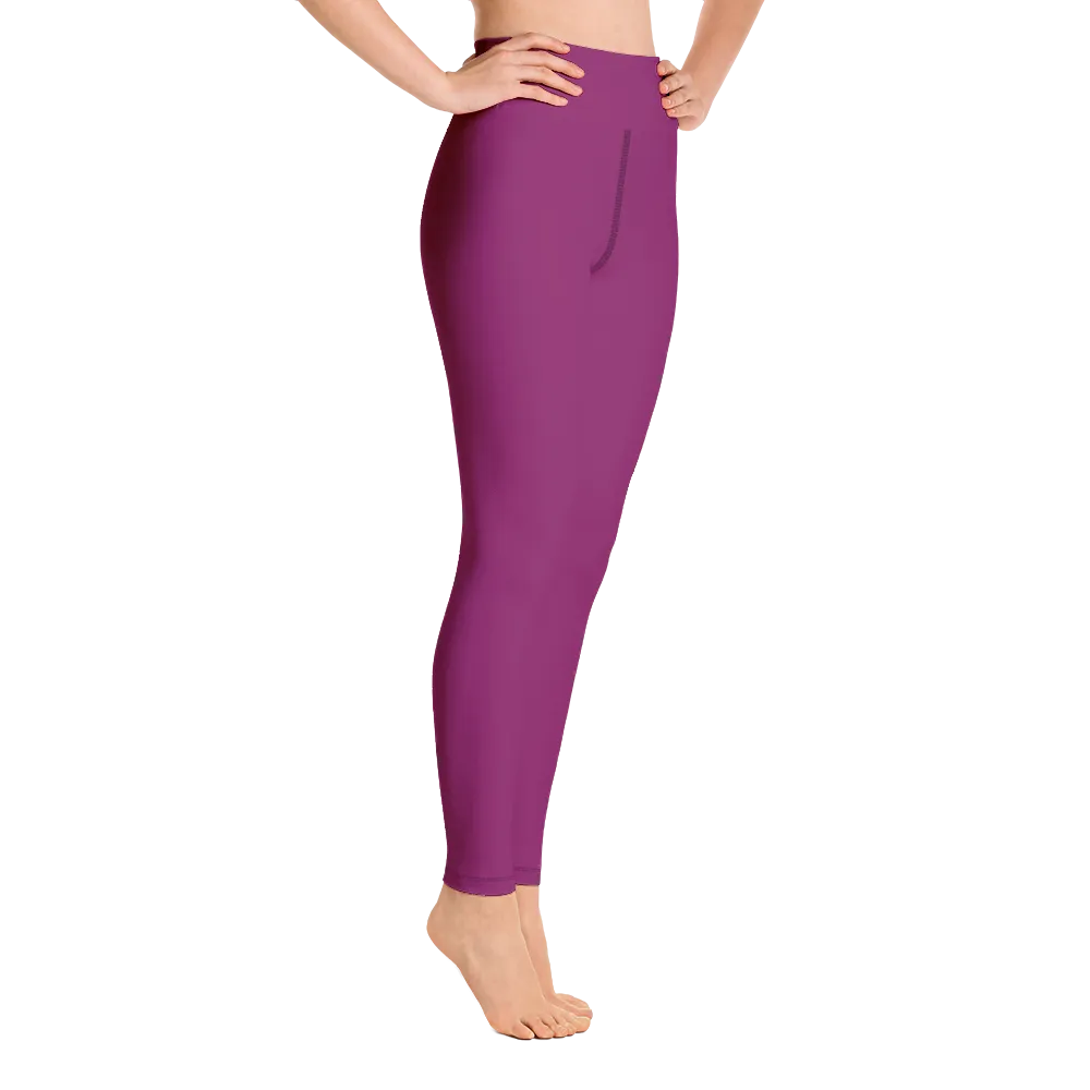 Raspberry Yoga Pants