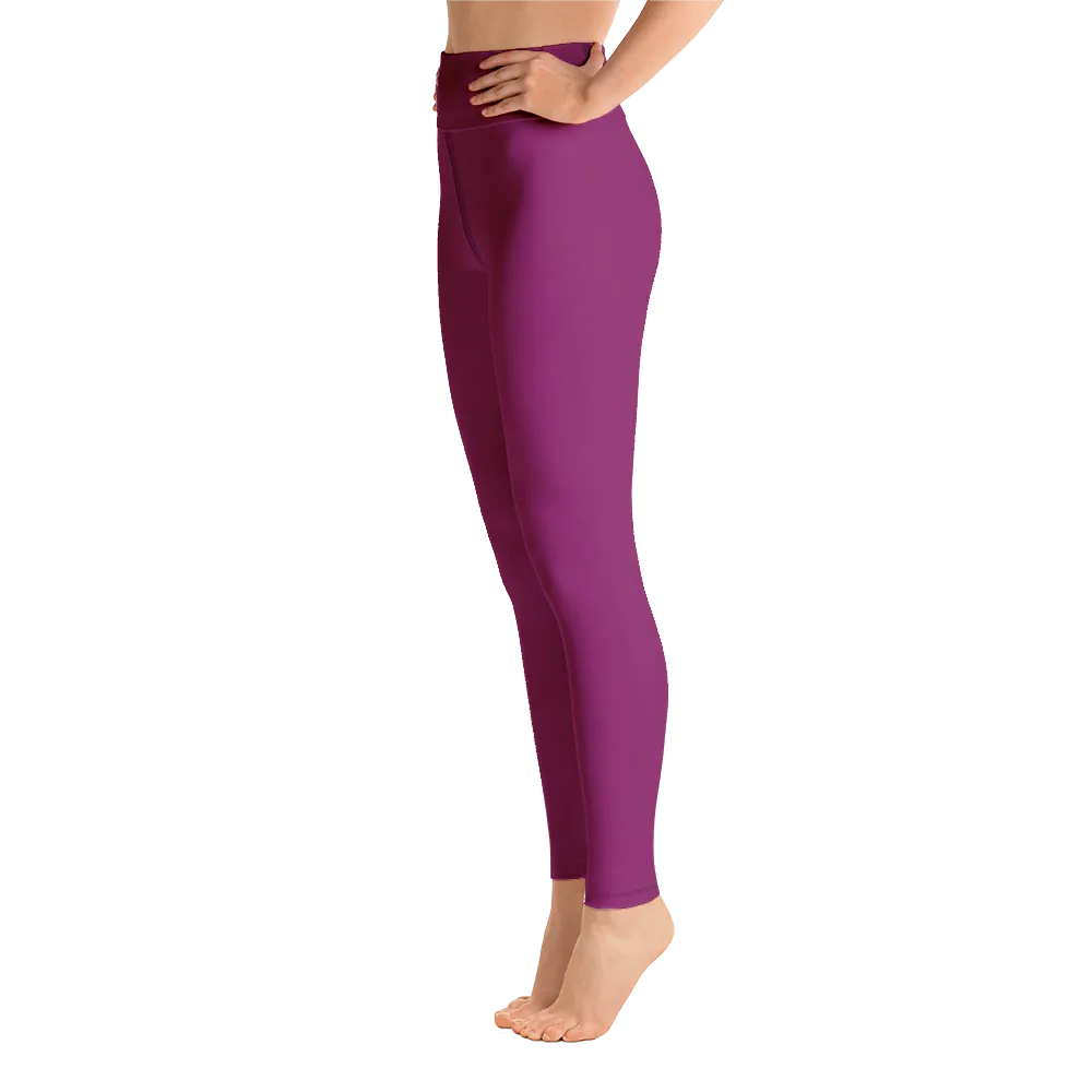 Raspberry Yoga Pants