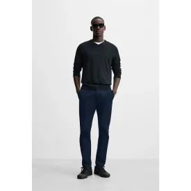 Royal Blue Slim Fit Chinos