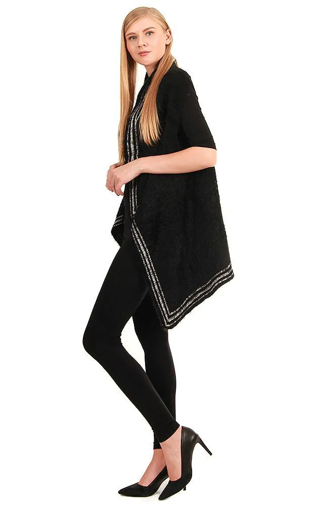 SN430 Solid Vest Shawl