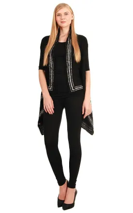 SN430 Solid Vest Shawl