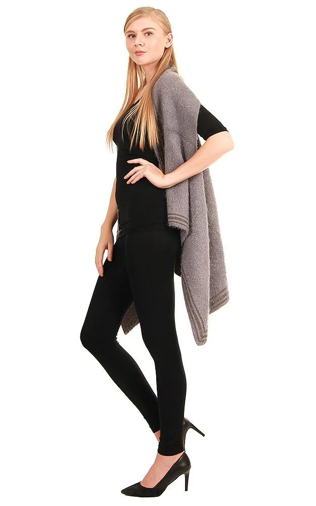SN430 Solid Vest Shawl